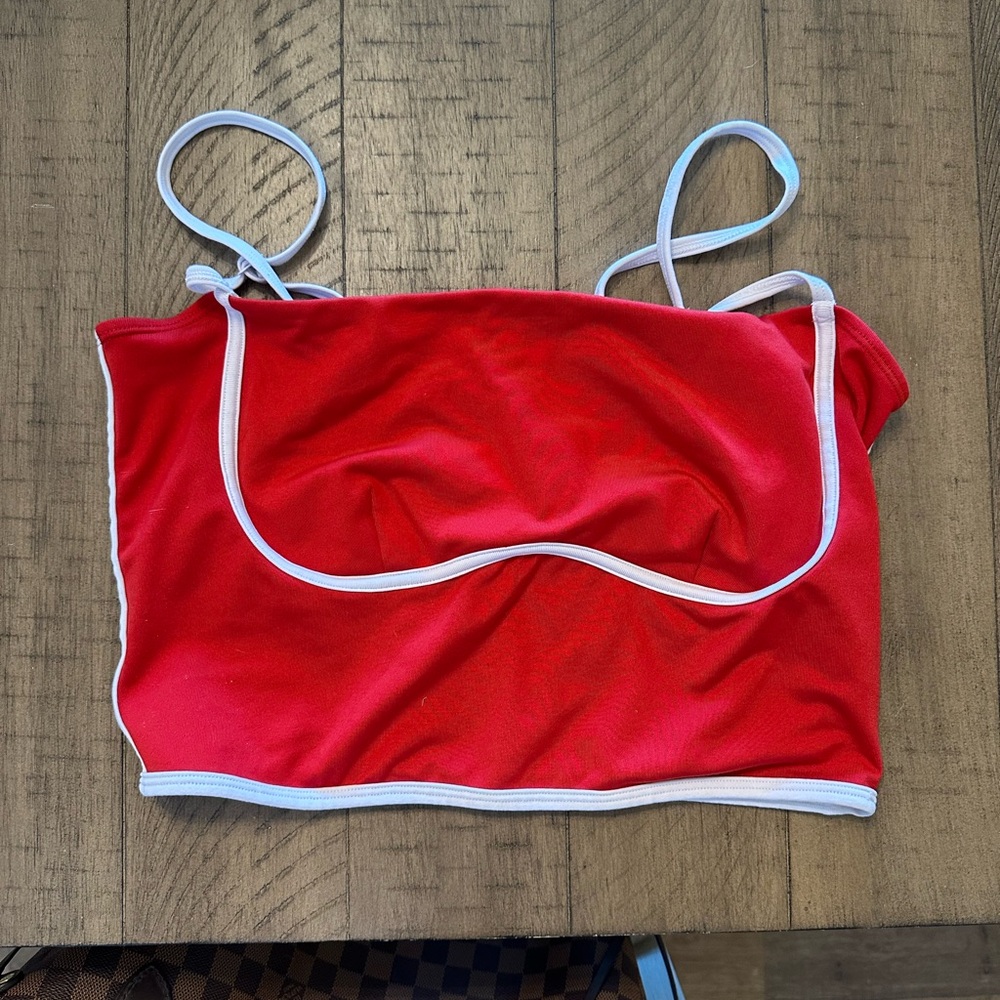 Red Alo Yoga Set